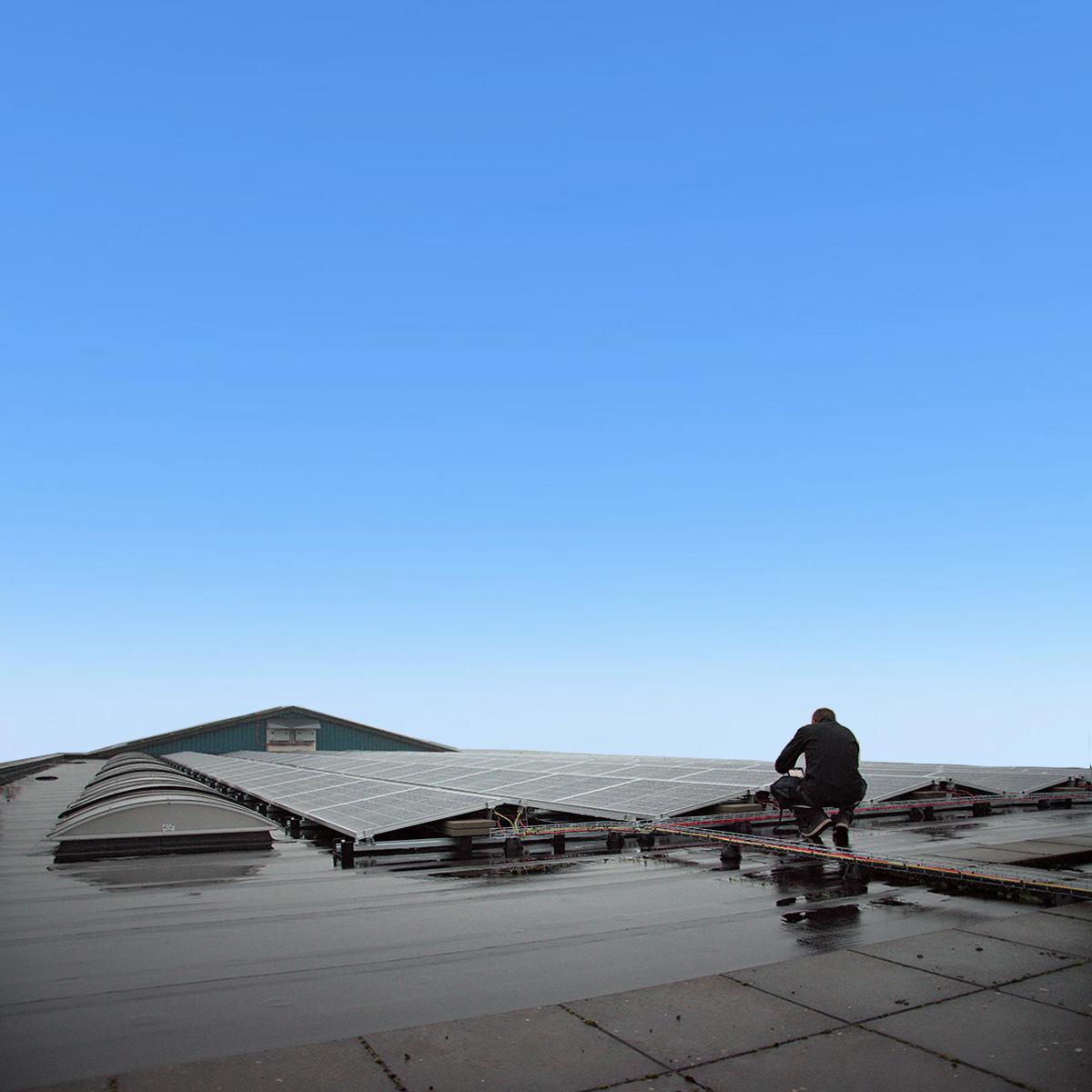 Inspectie zonnepanelen